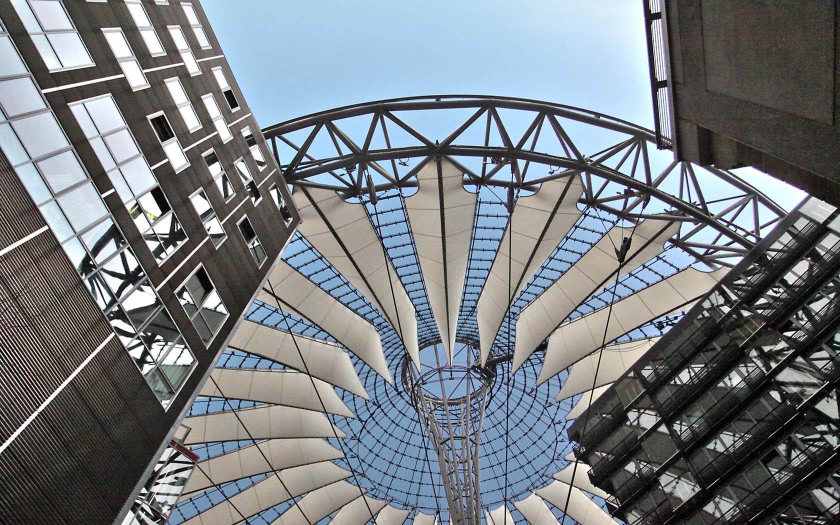 Foto Potsdamer Platz Zelt