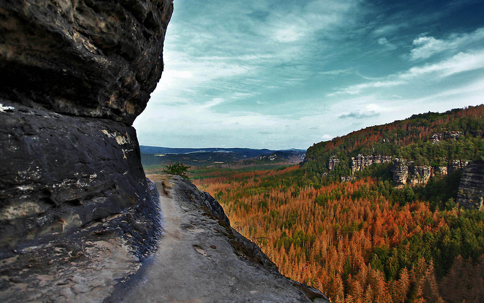 Foto Elbsandsteingebirge Idagrotte