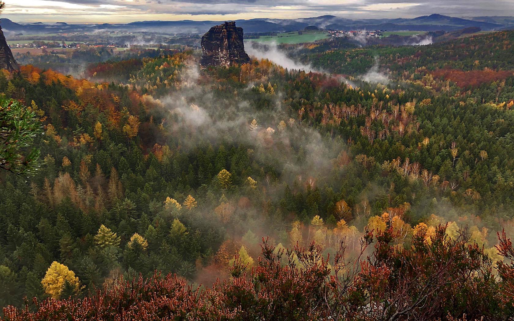 Foto Falkenstein Elbsandsteingebirge Sächsische Schweiz
