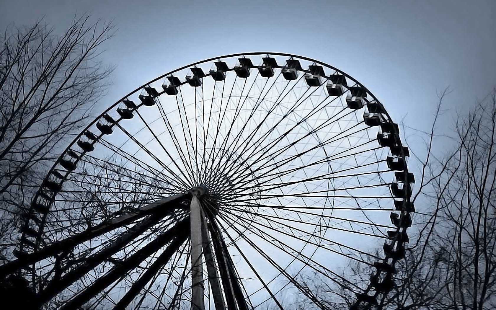 Foto Riesenrad Berliner Spreepark Treptow
