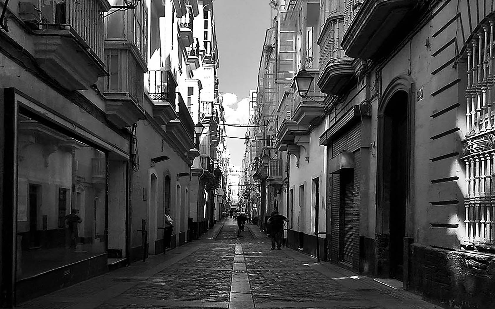 Foto Gasse Cadiz Spanien