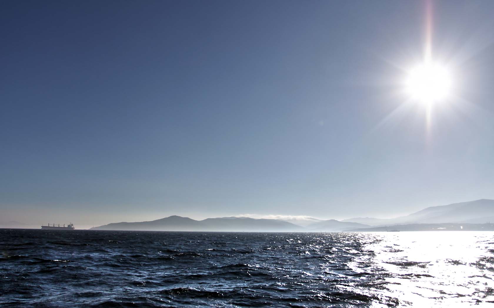 Foto Segeltörn Gibraltar Mittagssonne